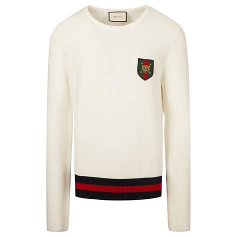 white gucci sweater replica|gucci sweater designer.